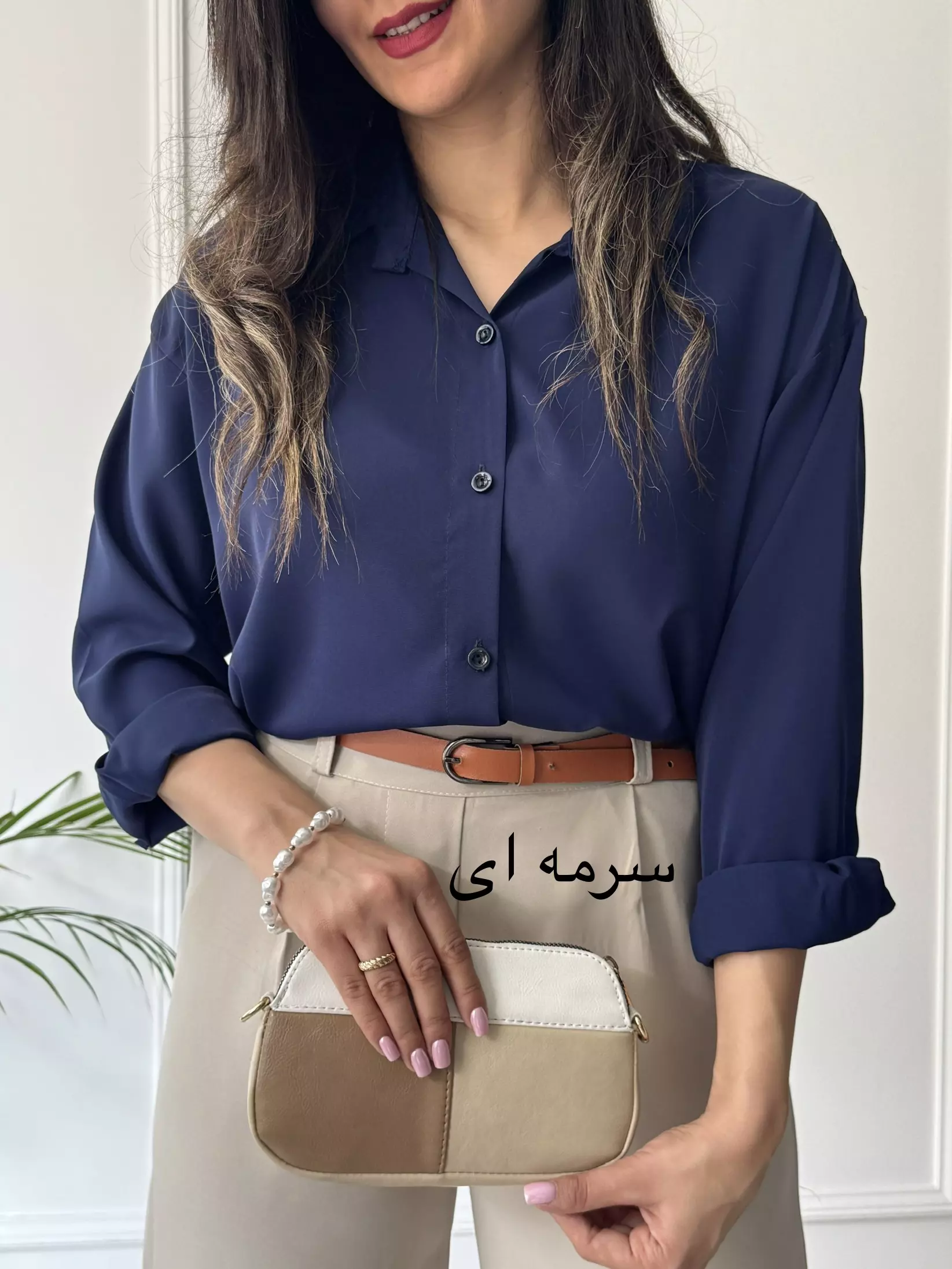 شومیز مانتویی بیسیک الیزه